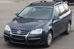 Beschädigte Golf V Variant golf-v-blau-03