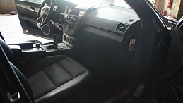 Beschädigte Mercedes C 200 Kompressor mercedes-c-200-kompressori-12