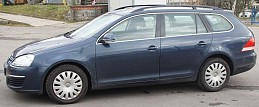 Beschädigte Golf V Variant golf-v-blau-04