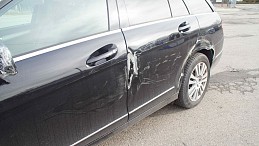 Beschädigte Mercedes C220 Kompressor mercedes-c220-kompressor-08